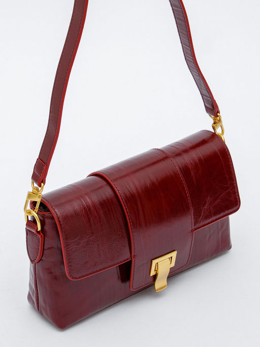 Сумка 6052L wine red Polina&Eiterou