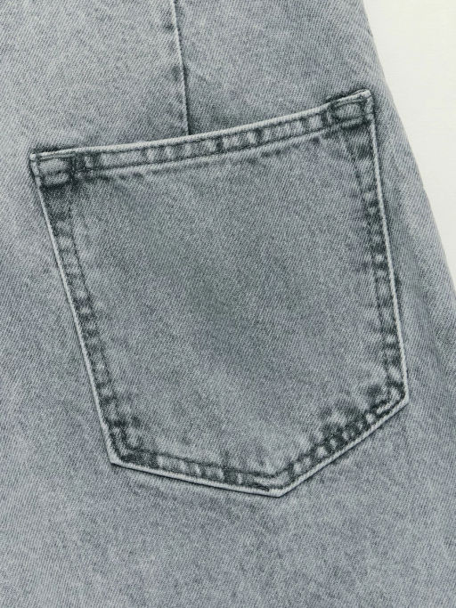 Джинсы wide leg с высокой посадкой / Zarina