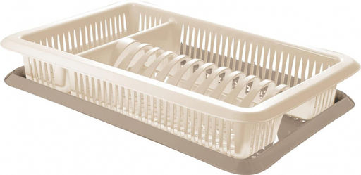 Сушилка для посуды Sugar&Spice 1-ярусная с поддоном 48х31х9см арт.Р1563, SE156312