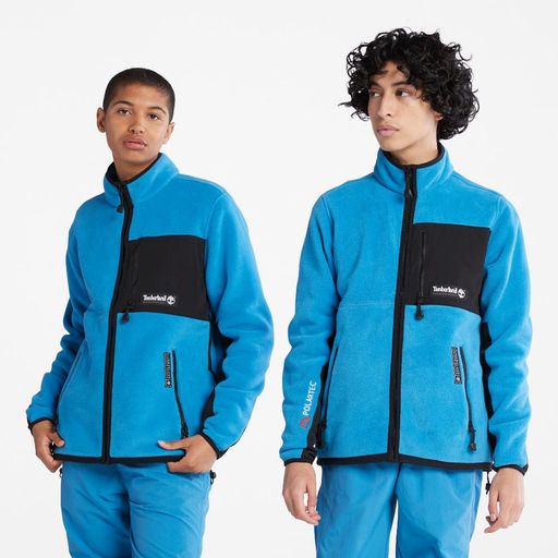Куртка Timberland Jacket Polartec Fleece синяя фото 4