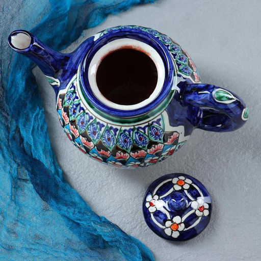 Чайник заварочный Риштанская Керамика «Узоры», 1 л, МИКС