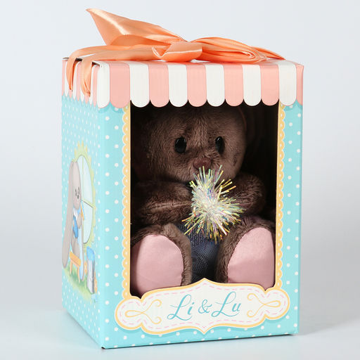 Мягкая игрушка «Снежинка Li», заяц, 25 см