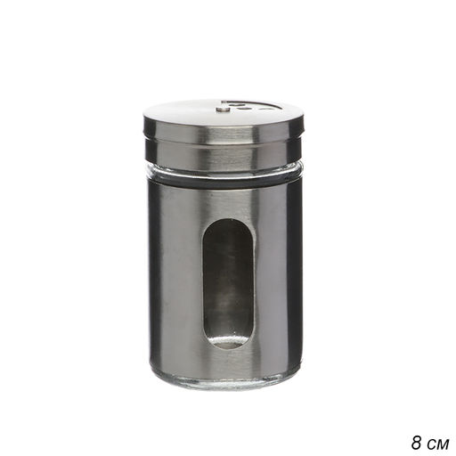 Емкость для специй, стекло нерж.сталь арт. L-100-15,RY-465 (657225, 686553)