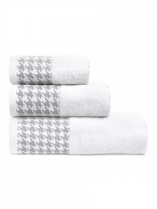 Полотенце для рук 35x70 белый махровая ткань