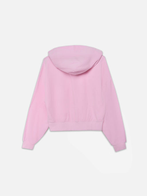 Толстовка женская розовая на молнии - Mark formelle фото 9