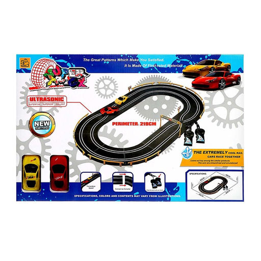 Автотрек «Крутой поворот», работает от батареек