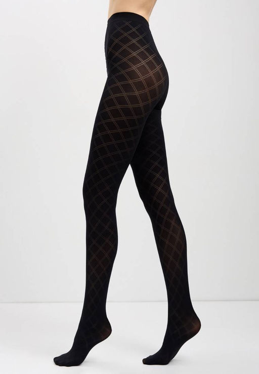 Колготки фантазийные CONTE TRAVEL Колготки с геометрическим рисунком nero - Conte elegant фото 7