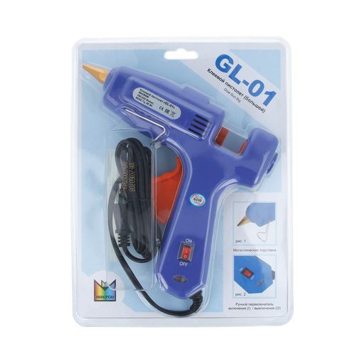 Micron Пистолет клеевой GL-01 d 11.2 мм в блистере большой - Love2art фото 3