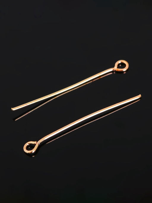 Штифт с петлёй СМ-1083, 2.8 см, (набор 100 г), цвет золото