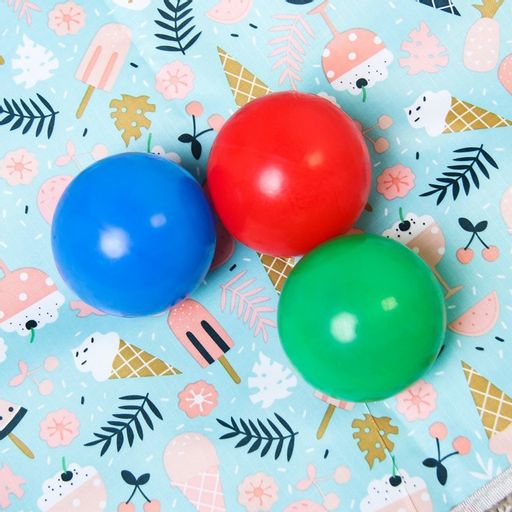 Игровой коврик-сумка дял детей Мороженое, размер 140х140x0,5 см, Крошка Я  фото 2