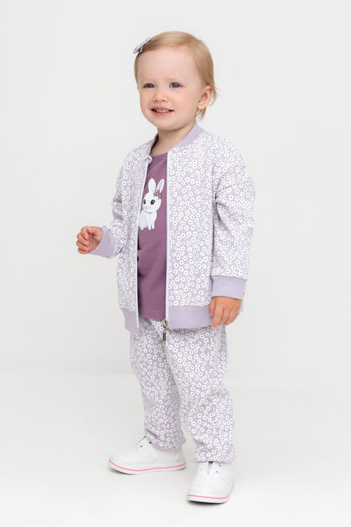 КР 400720/лепесток орхидеи,ромашки к451 брюки д/дев яс