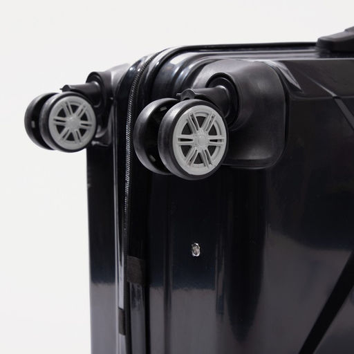 Чемодан средний 24, кодовый замок, цвет чёрный - Simaland фото 8