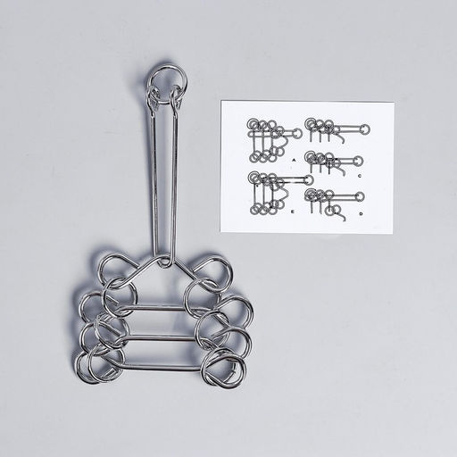 Головоломка металлическая «Игры разума. Раздели на части» №11