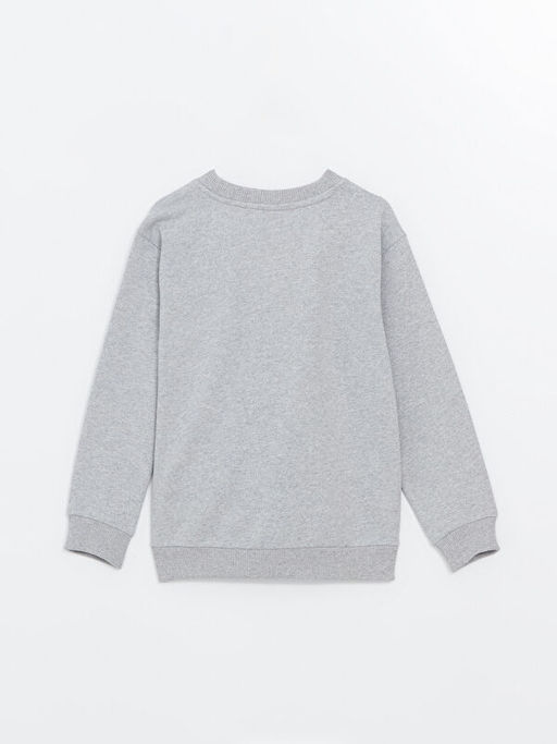 Bisiklet Yaka Erkek ?ocuk Sweatshirt - Waikiki фото 3