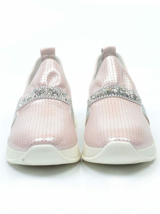 07-D08 PINK Слипоны женские (натуральная кожа) - Фабричный китай фото 26