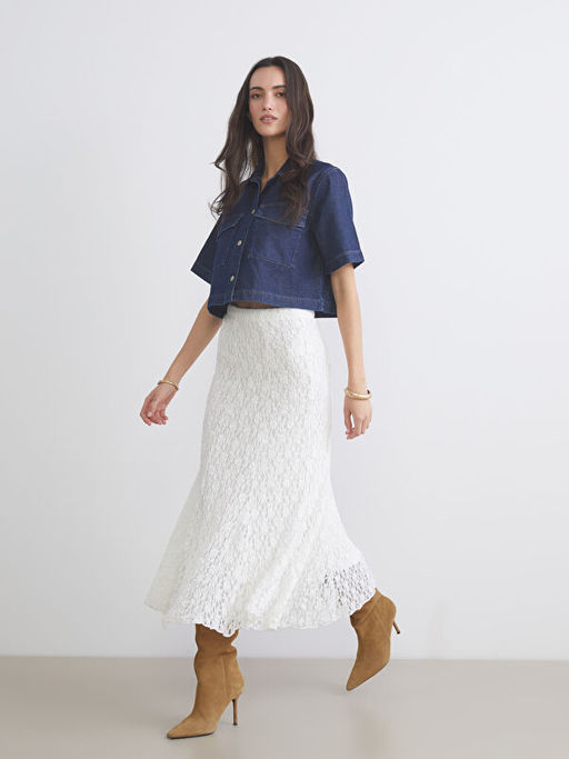 Beli Lastikli Ajurlu Kro?e Etek