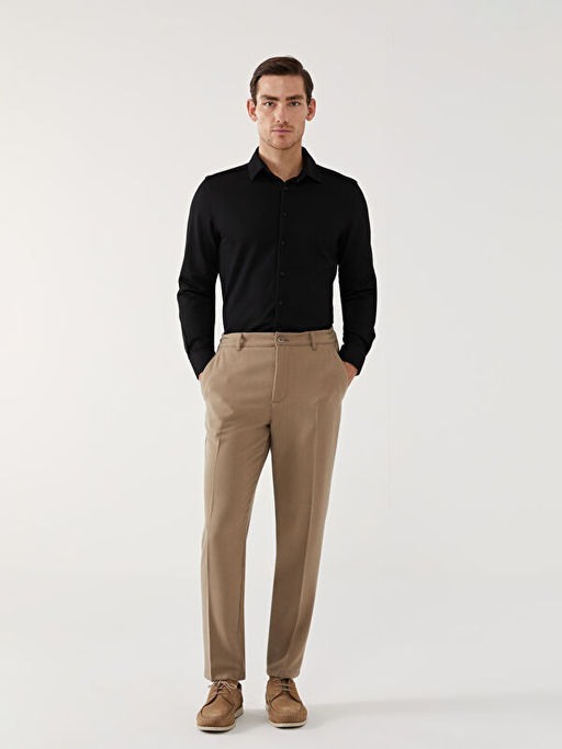 Slim Fit Uzun Kollu Erkek G?mlek