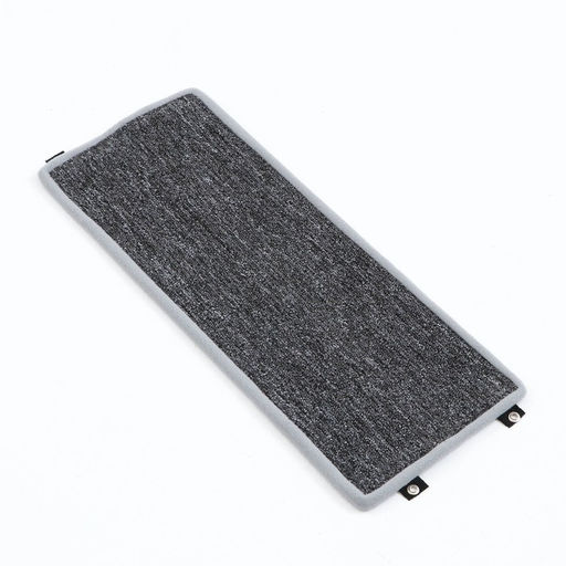 Когтеточка угловая, 55×11 см, с пропиткой, ковролин, цвет МИКС