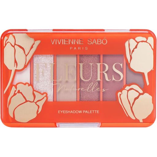 Vivienne Sabo Палетка теней для век Fleurs naturelles 02 tulipe фото 2