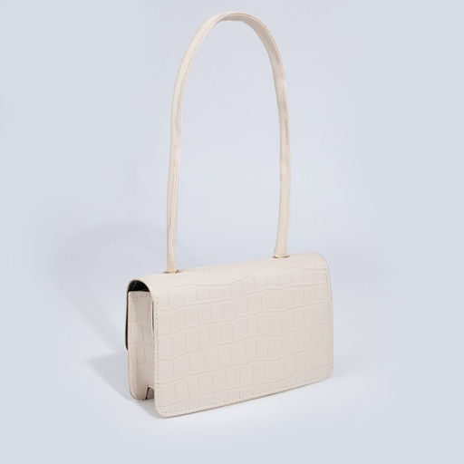 Сумка-мессенджер на клапане, цвет бежевый - Simaland фото 3