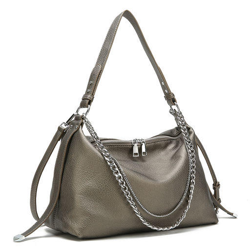 Сумка женская 23263 Темное-серебро - Saint miranda фото 2