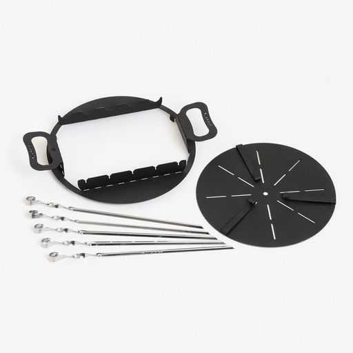 Подставка для шампуров на учаг для казана 8л (с шампурами 5шт.) - Simaland фото 2