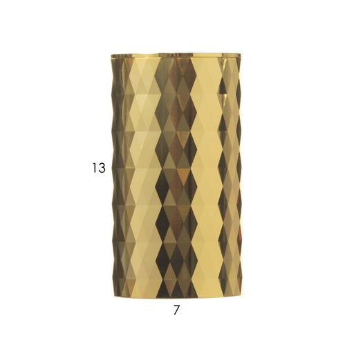 Светильник «Андри» GU10 золото 7.5×7.5×13 см