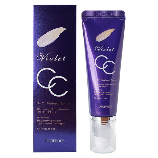 СС крем для любого типа кожи лица - Violet CC Cream №23 Sand Beige(Песочный бежевый), 50 гр