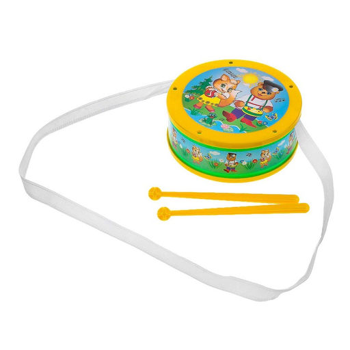 Цена за 2 шт. Игрушечный барабан, для детей, МИКС