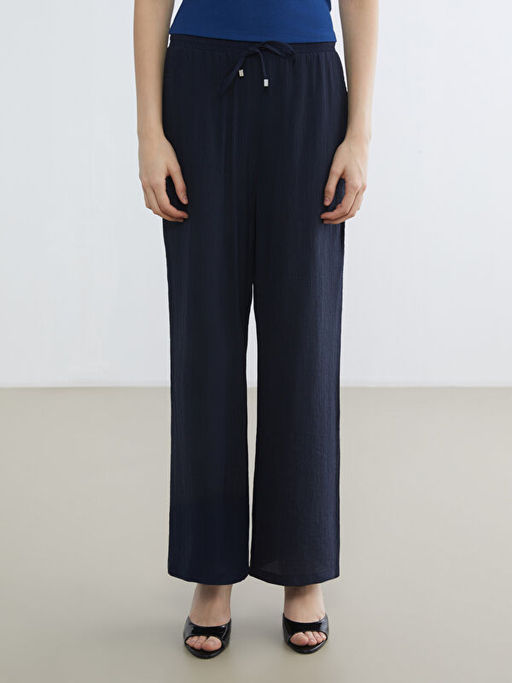 Beli Lastikli Geni? Pa?a Kad?n Pantolon