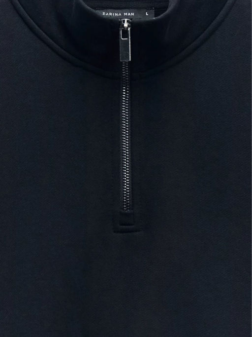 Толстовка из 100% хлопка на молнии / Zarina