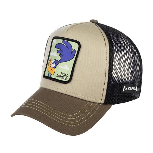Бейсболка CAPSLAB арт. CL/LOO/1/ROA2 Looney Tunes Road Runner (коричневый)
