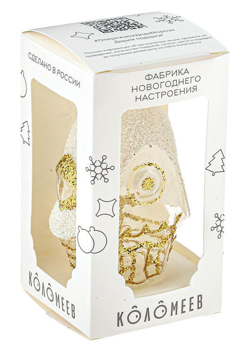 Елочное украшение Домик Ф5/П (без упаковки) - Коломеев фото 2