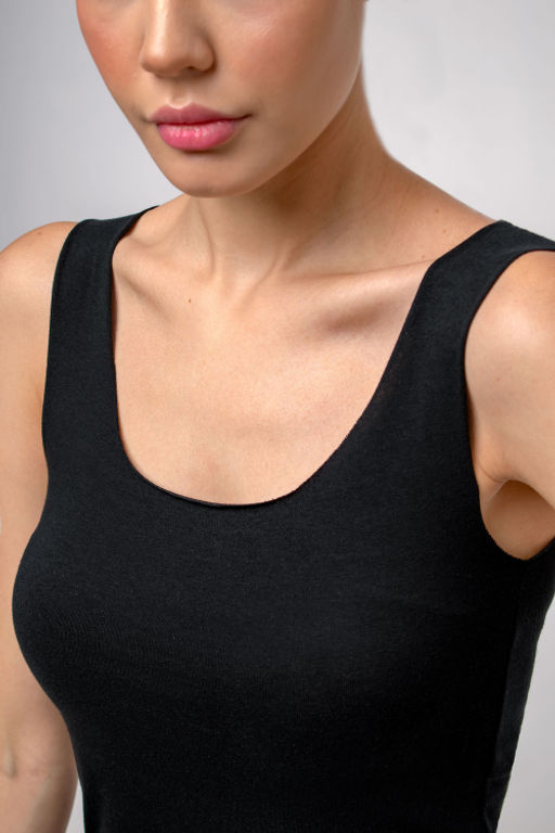 Арт. 3752/3 Майка женская 40-48 (5 шт) Цвет:черный - Калинка фото 13