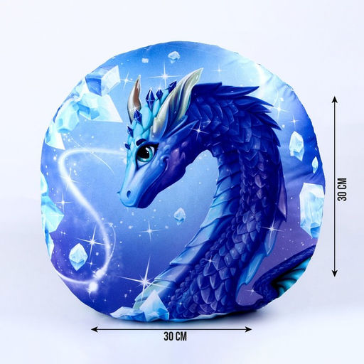 Подушка круглая Алмазный дракон - Mni mnu фото 2
