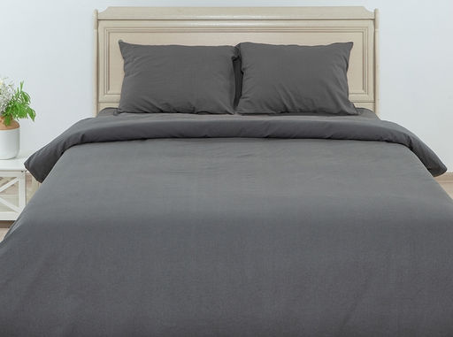 Комплект постельного белья 21С236-ШР/у/уп 215*175 цв. 744 рис. 0 графит