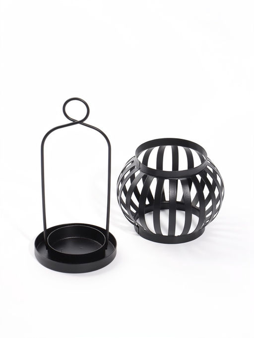 Подсвечник "Аборигенка" металл (d 4 см) 19,5х8х18,5 см
