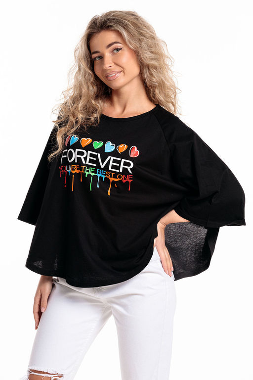 Пончо туника женская