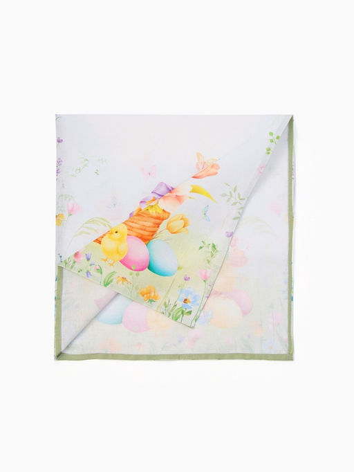Дорожка на стол Этель «Пасхальный цветок», 50×150 см, 100% хлопок, рогожка 160 г/м²