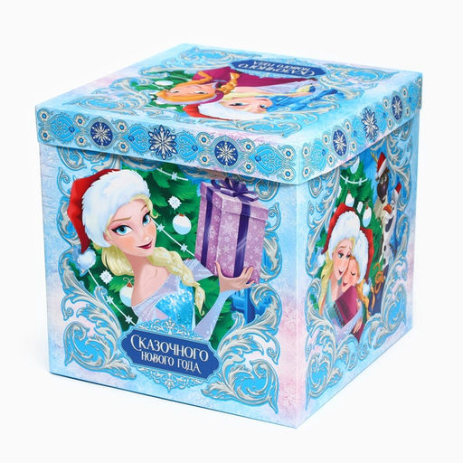 Коробка складная новогодняя Сказочного Нового года, 30 ? 30 ? 30 см