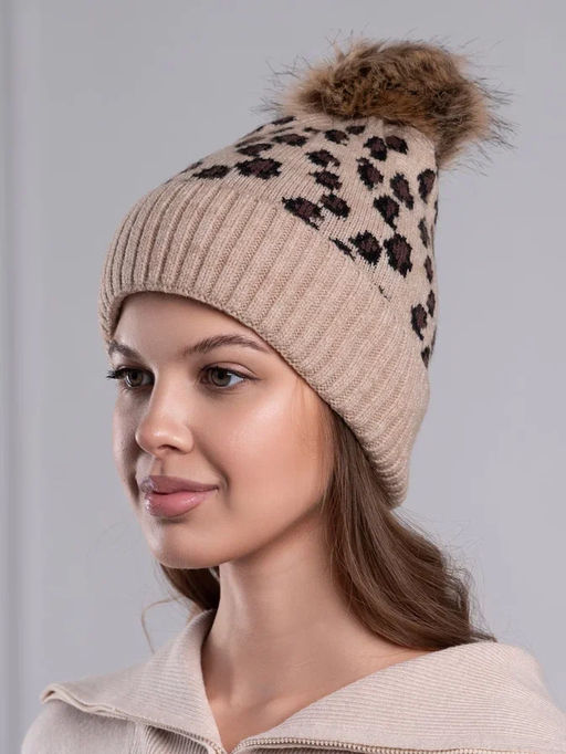 Теплая шапка из мягкой - Pretty mania фото 20