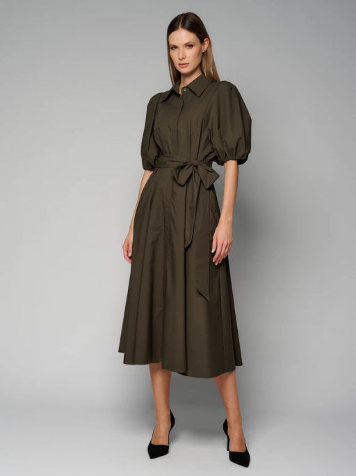 Платье женское 12521-35149 khaki - Maxroses фото 2
