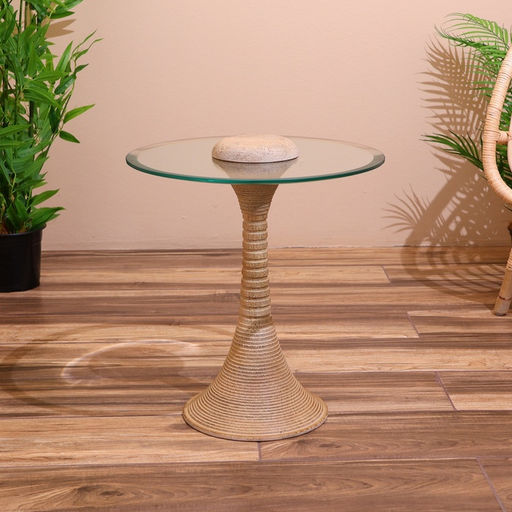 Столик кофейный, 45×45×50 см, манговое дерево