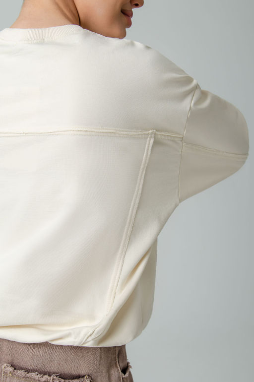 Арт. 1-3105 Свитшот женский 44-50 (4 шт) Цвет:бежевый - Калинка фото 27