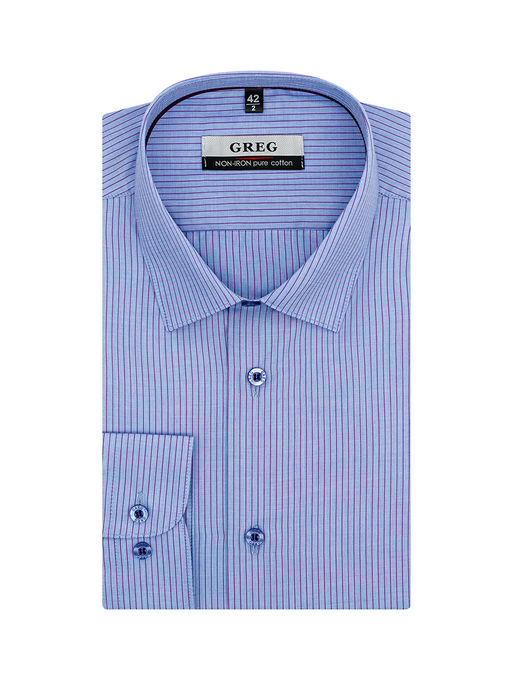 Сорочка мужская длинный рукав GREG 271/231/5572/Z/1p  фото 2
