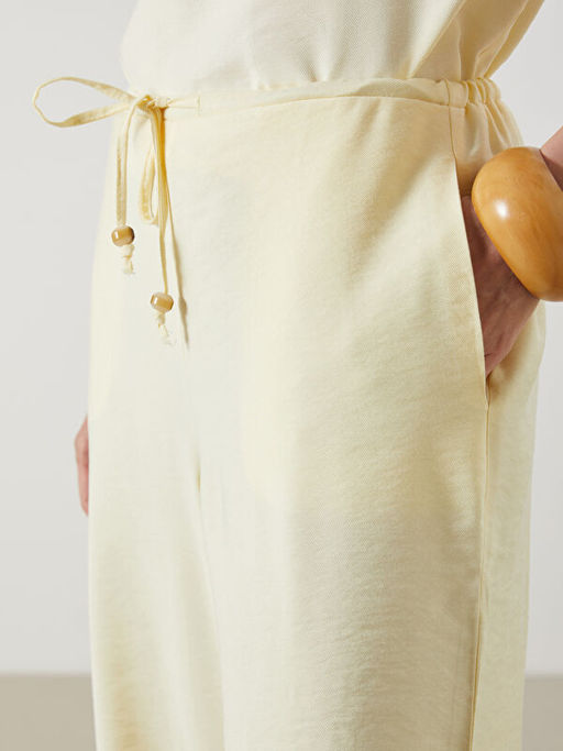 Beli Lastikli Geni? Pa?a Kad?n Pantolon