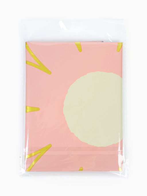 Воздушный шар фольгированный 21 Ромашка. Золотые лепестки, набор 5 шт., розовый сатин - Страна карнавалия фото 6