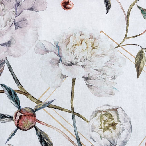 Постельное бельё Этель 2 сп Пионы 175х215 см, 200х220 см, 70х70 см - 2 шт фото 9