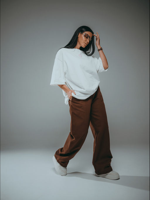 Габриэль брюки женские (коричневый)