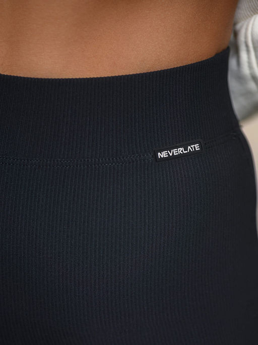 Спортивные брюки клеш в рубчик c разрезами по низу - Eazyway фото 3